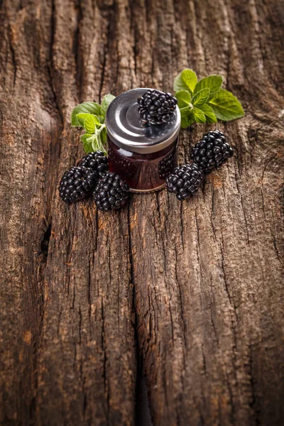 Смачні blackberry варення — стокове фото