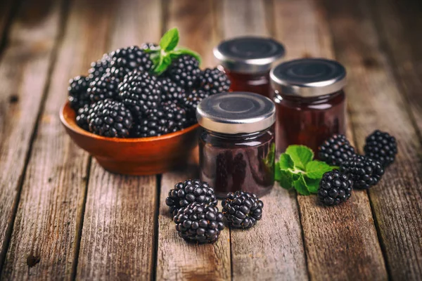 Смачні blackberry варення — стокове фото