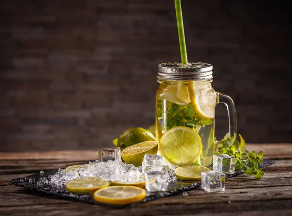 Citrus lemonade water — Stock Photo, Image