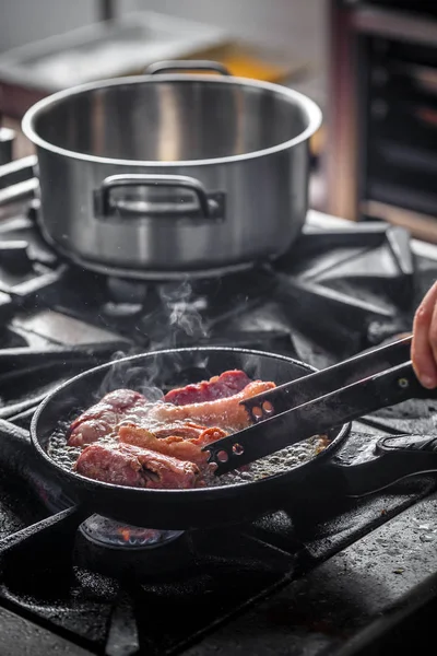 Rolled duck breast — Stock Photo, Image