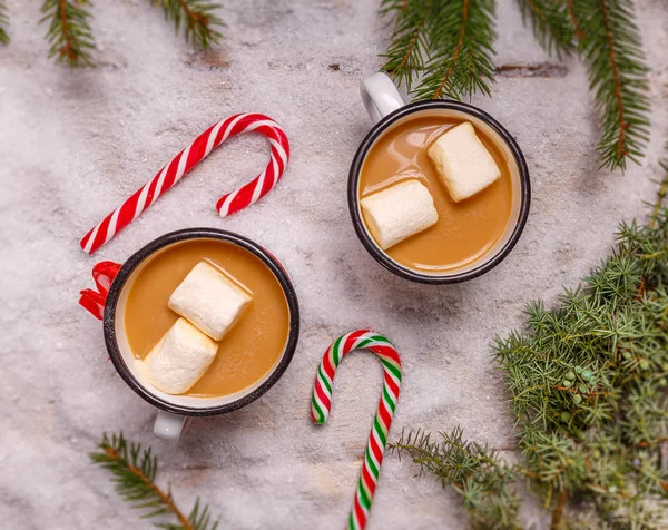 Marsmallow sıcak çikolata