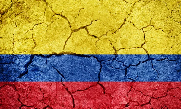 Vlag van de Republiek Colombia — Stockfoto