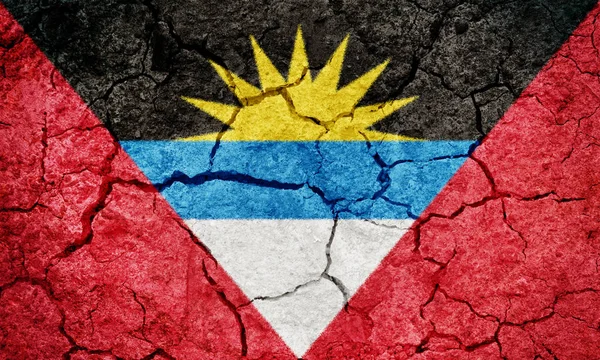 Flagge von Antigua und Barbuda — Stockfoto