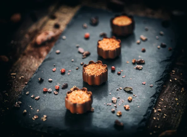 İyi çikolatalı pralin — Stok fotoğraf