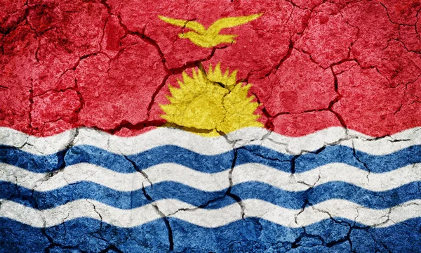 Vlag van de Republiek Kiribati — Stockfoto