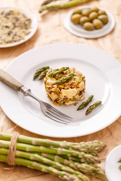 Fine jadalnia risotto — Zdjęcie stockowe