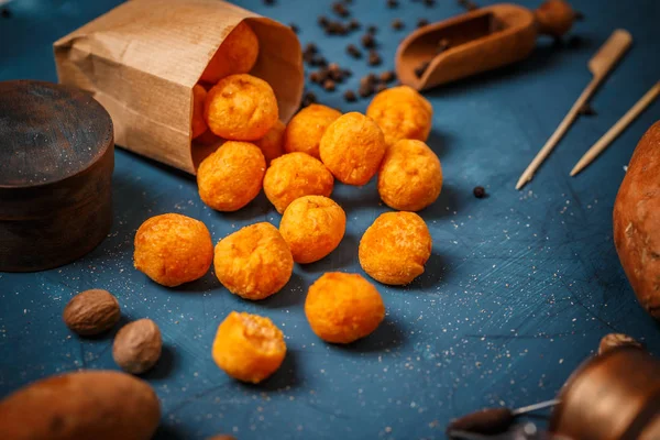 Süßkartoffelkroketten — Stockfoto