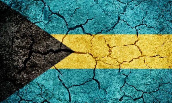 Gemeinsamkeit der Bahamas-Flagge — Stockfoto