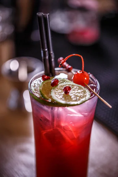 Primer plano de bebida refrescante — Foto de Stock