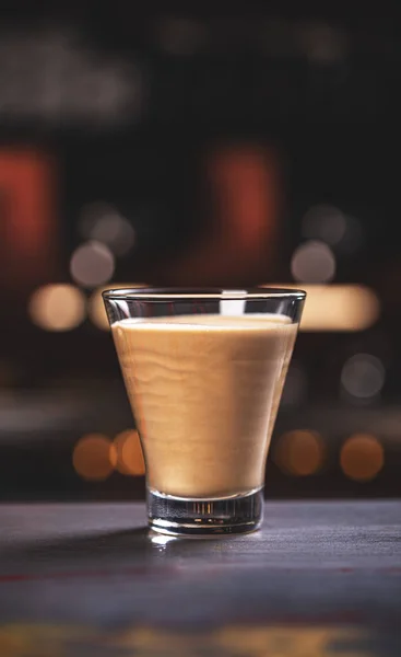 Glas Kaffee Latte — Stockfoto