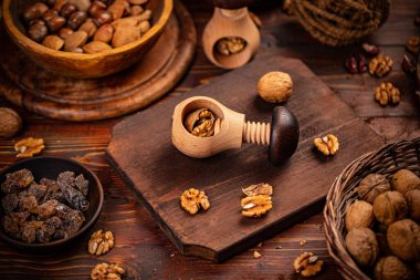 Taze kırılmış ceviz