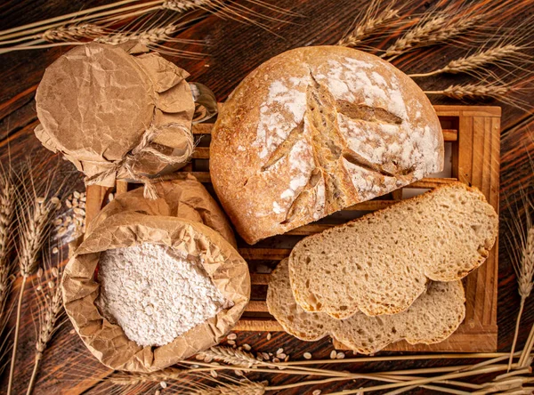 Sauerteigbrot — Stockfoto