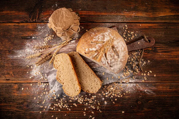 Zuurdeeg brood. — Stockfoto