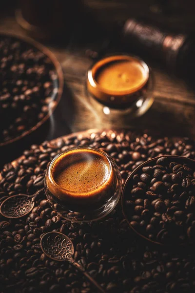 Šálek kávy espresso — Stock fotografie