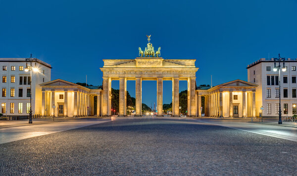 Panorama of the Brandenburger Tor 