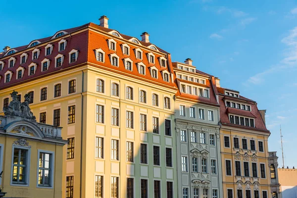 Edifici restaurati a Dresda — Foto Stock