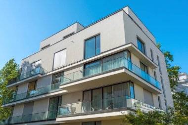 Berlin'de modern gri daire ev