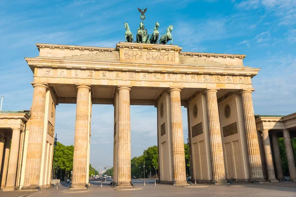 La Porta di Brandeburgo a Berlino — Foto Stock