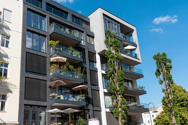 Moderna casa de apartamentos en Berlín —  Fotos de Stock