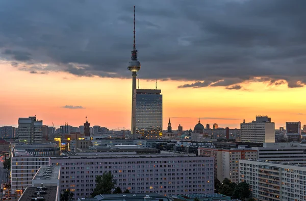 ドイツ ・ ベルリンの美しい夕日 — ストック写真