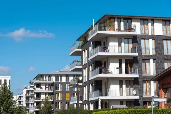 New grey apartment houses in Berlin — Stock Photo, Image