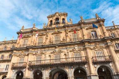 Salamanca, İspanya Plaza Mayor binasında