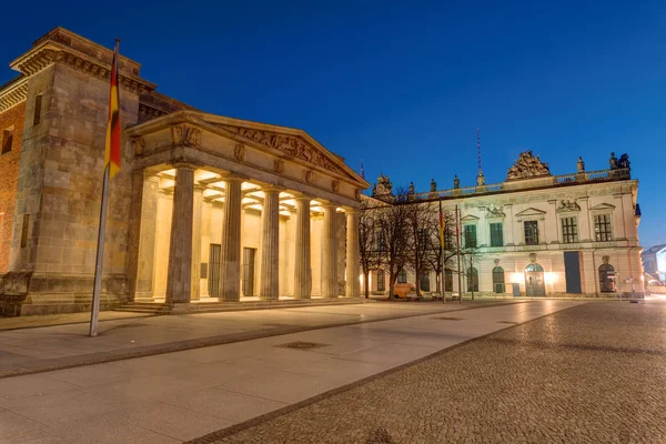 Neue Wache Німецький Історичний Музей Берліні Ніч — стокове фото