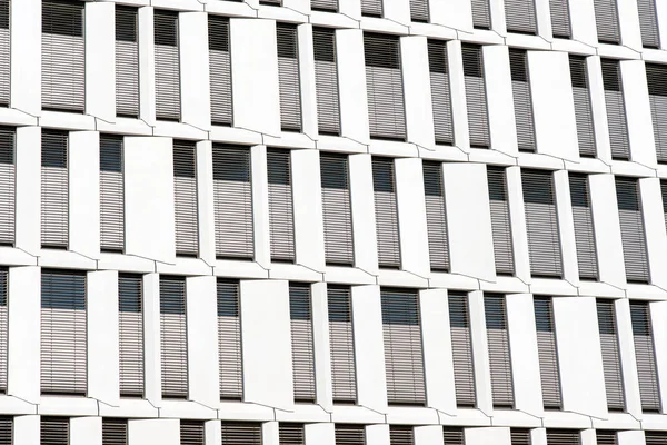 Fachada Edifício Escritórios Moderno Visto Berlim Alemanha — Fotografia de Stock