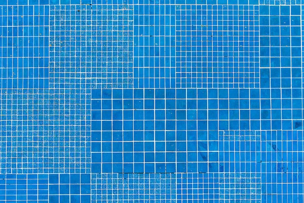 Tło Płytki Mozaika Niebieski — Zdjęcie stockowe