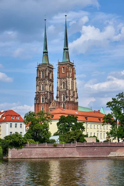 Catedral San Juan Bautista Wroclaw Polonia —  Fotos de Stock