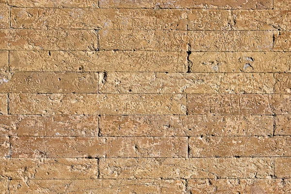 Fondo Antiguo Muro Ladrillo Histórico — Foto de Stock