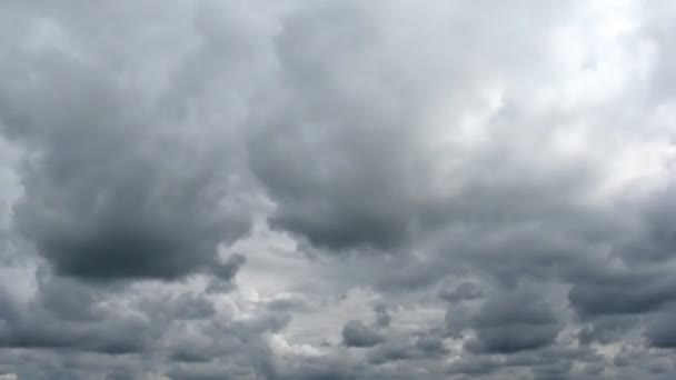 Loop das nuvens negras tempestade . Vídeo De Stock