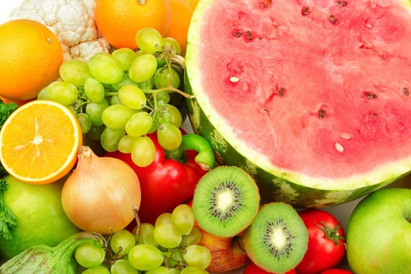 Frisches Obst und Gemüse — Stockfoto