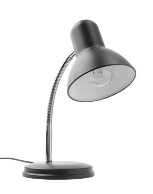 Masa lambası beyaz üzerine izole