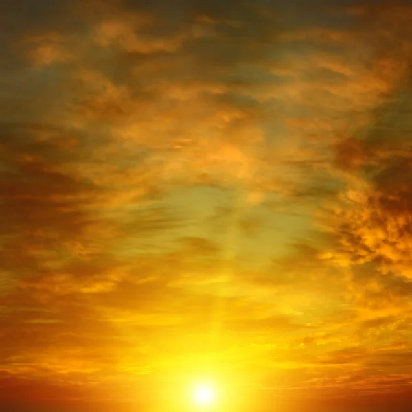 Яркий Эпический Рассвет Небесный Фон — стоковое фото