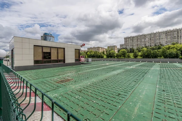 Hubschrauberplattform im Zentrum von Moskau — Stockfoto