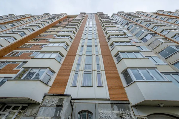 Moderne Residentiële Hoogbouw Huizen Nieuwe Wijken Van Moskou — Stockfoto
