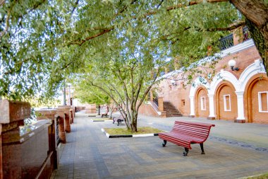 Parktaki şehir geçidi