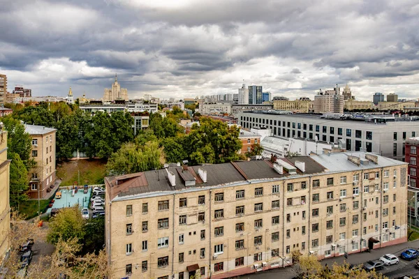 New Streets Residential Areas Multi Storey Buildings Moscow — Stock Photo, Image