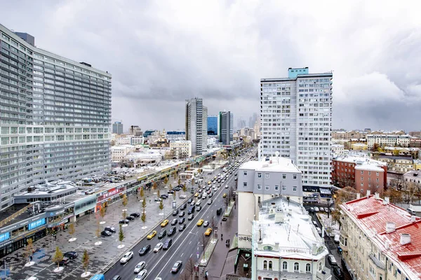 Moskau Russland September 2019 Straßen Und Häuser Zentrum Von Moskau — Stockfoto