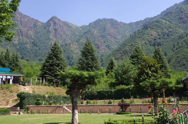 Landschaft in srinagar in kashmir, indien — Stockfoto