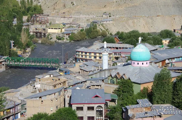 Miasto Kargil w Ladakh, Kaszmir — Zdjęcie stockowe