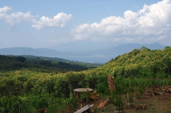 Paesaggio Rurale Sull Isola Java Indonesia — Foto Stock