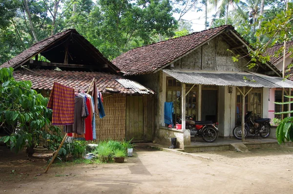 インドネシアのジャワ島の伝統的な村 — ストック写真