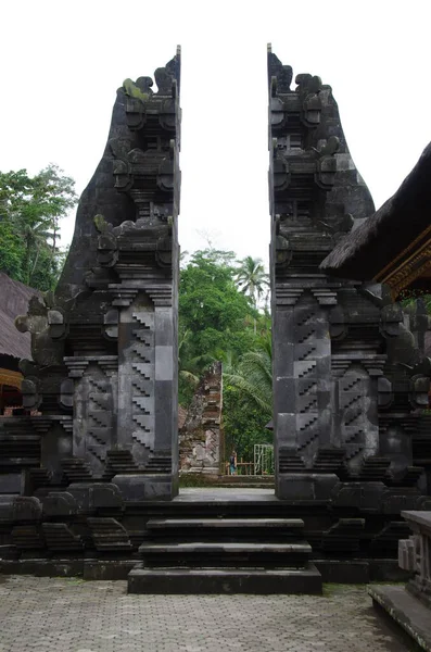 Gunung Kawi Chrám Ostrově Bali Indonésii — Stock fotografie