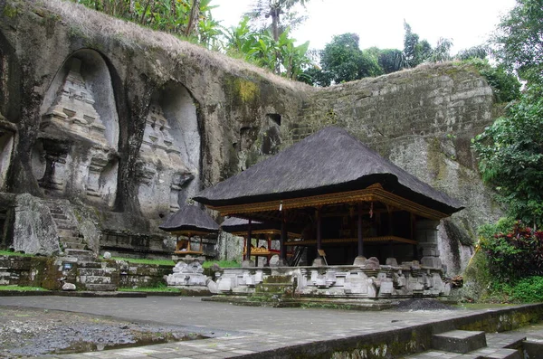 Gunung Kawi Templet Bali Indonesien Royaltyfria Stockfoton