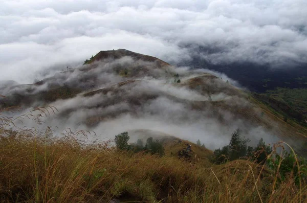 동남아시아 인도네시아 바투르 산에서의 — 스톡 사진