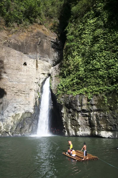 Pagsanjan falls rzeki podróży laguna Filipiny — Zdjęcie stockowe