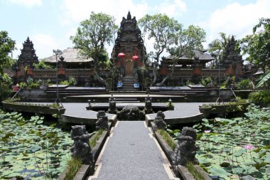 Saraswati tapınak ubud bali endonezya