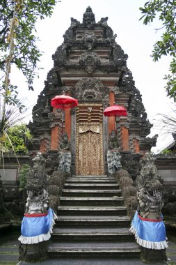 Saraswati tapınak ubud bali endonezya